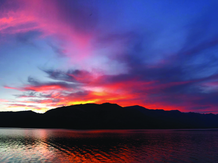 Vallecito Lake Romantic Sunset